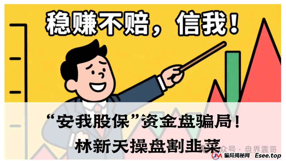 震哥独家起底：“安我股保”资金盘骗局！林新天操盘割韭菜，血本无归的真相！(1)