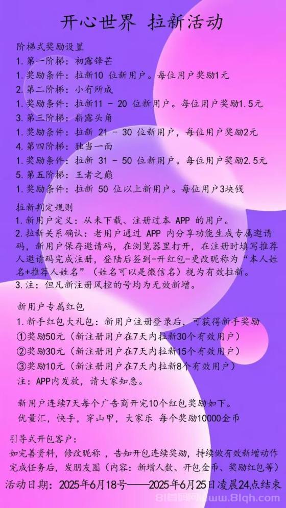 开心世界：开心看广告领红包，本月活动新增保底奖励，轻松赚钱(4)