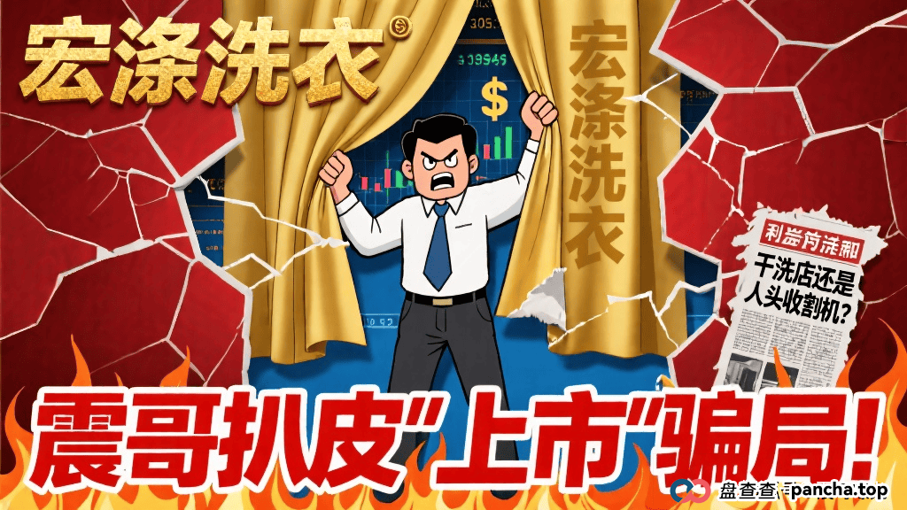“宏涤洗衣”：干洗店还是人头收割机？震哥扒皮这个＂上市＂骗局！ (1)