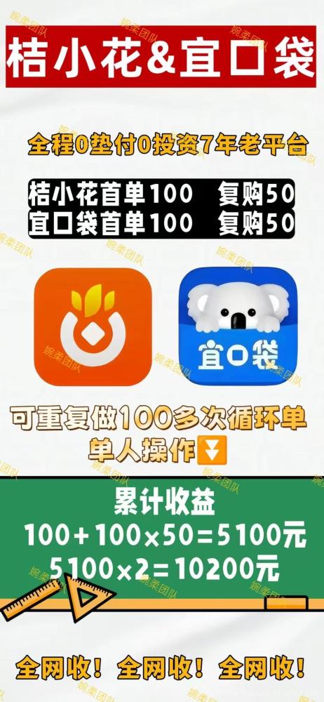 桔多多宜口袋：七年老平台，每月零撸大几百，轻松赚钱不费力(1)