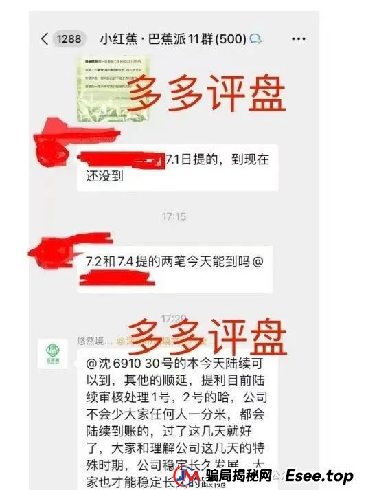 警惕！【悠然境】资金盘提现异常，或为崩盘前兆(2)