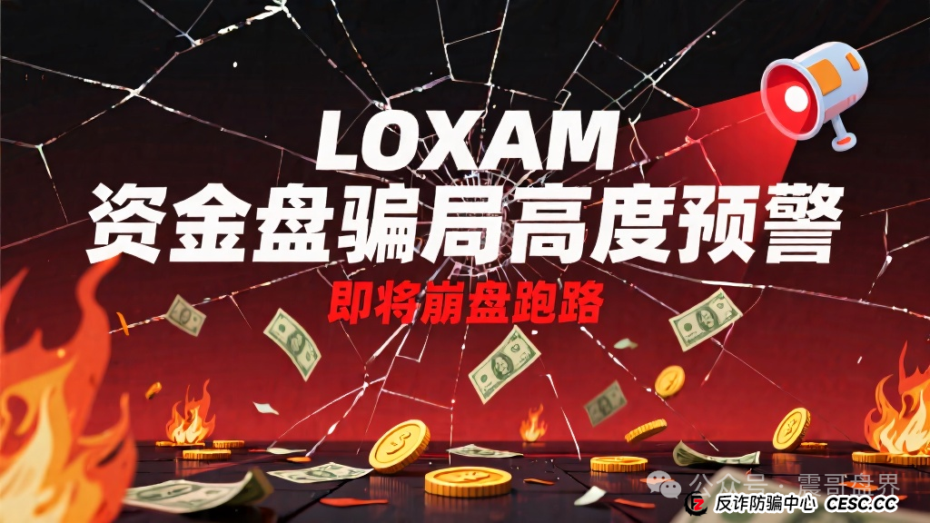 LOXAM资金盘骗局高度预警，即将崩盘跑路(1)