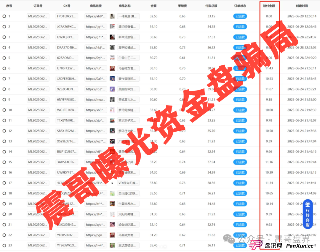 拼趣、淘单宝、亚美达…这些项目全是＂死淘赔付＂的资金盘骗局马甲！(2)