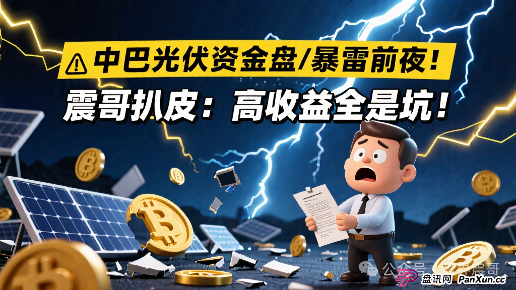 中巴光伏资金盘暴雷前夜！震哥扒皮：高收益全是坑！(1)