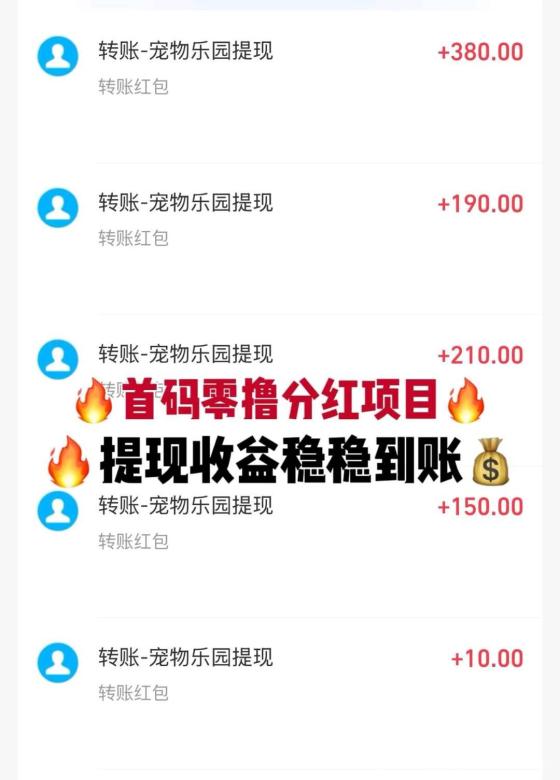 宠物乐园首码双模式 发圈+挂机日赚60元 直推12.5元 30代分红(4)