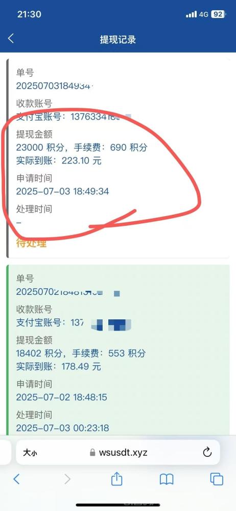 华尔街首码 手机号即撸 单号日赚10-50元 无限代躺赚20%(3)