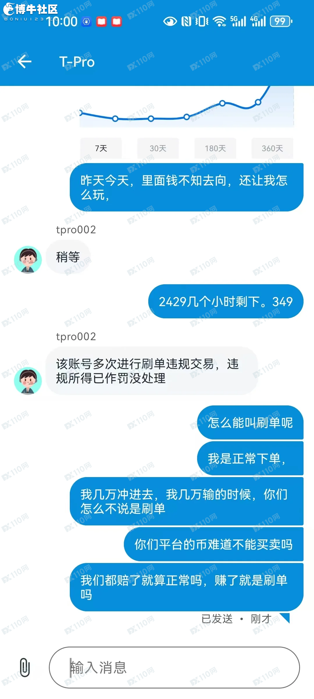迪普洛T-pro野鸡平台只能冲不能提(3)