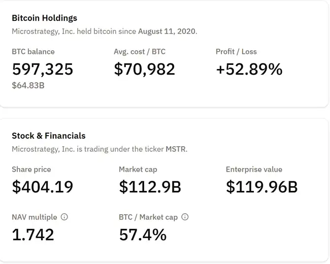 “头号巨鲸”MicroStrategy暗示暂停增持，比特币牛市要凉了？(5)