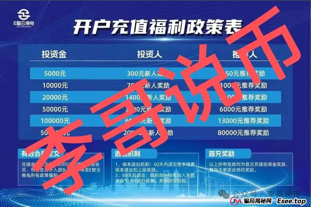 E智云换电能玩么？单柜年收益13.8W缺乏依据？(1)