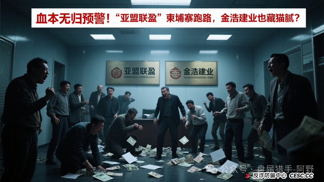 血本无归预警！“亚盟联盈”柬埔寨跑路，金浩建业也藏猫腻？(1)