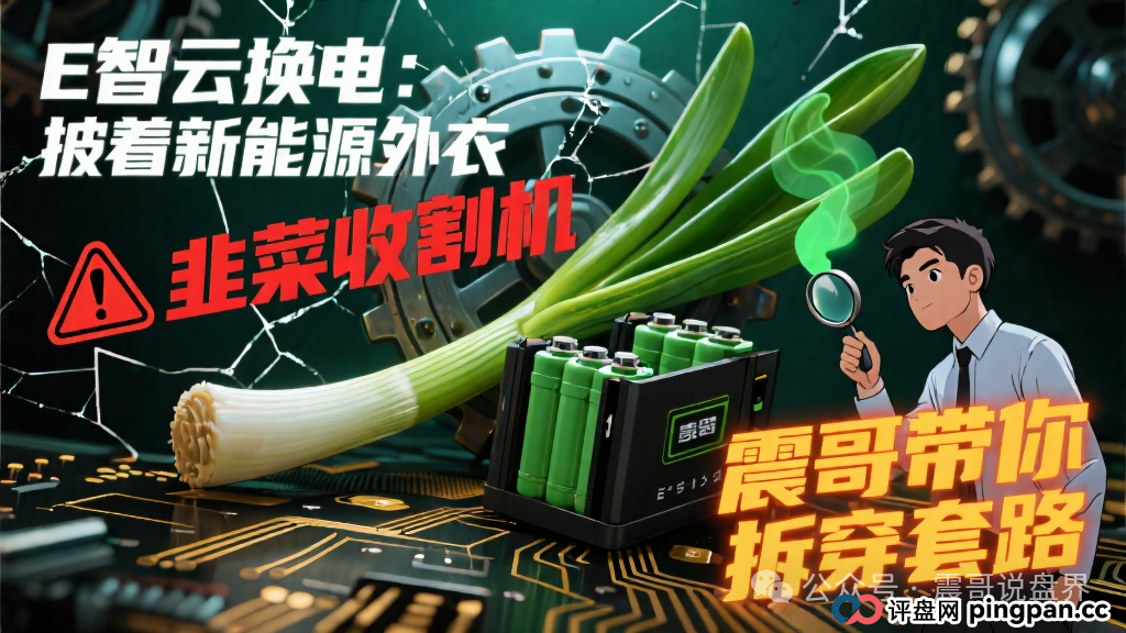 E智云换电：披着新能源外衣的韭菜收割机，现在已经在好几个城市开始圈钱了！(1)
