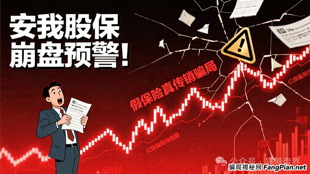 安我股保要崩盘了！震哥扒皮：假保险真传销，亿级骗局快跑路！(1)