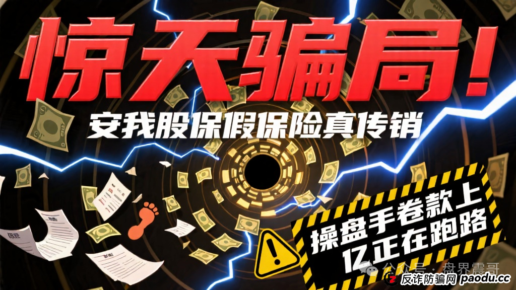 惊天骗局！安我股保假保险真传销，操盘手卷款上亿正在跑路(1)