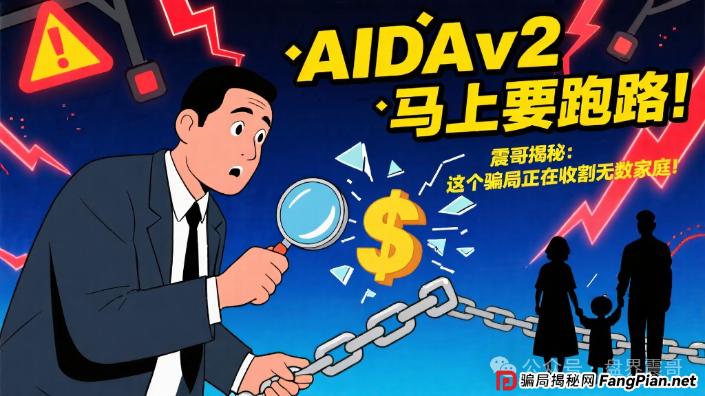 AIDAv2马上要跑路！震哥揭秘：这个骗局正在收割无数家庭！(1)