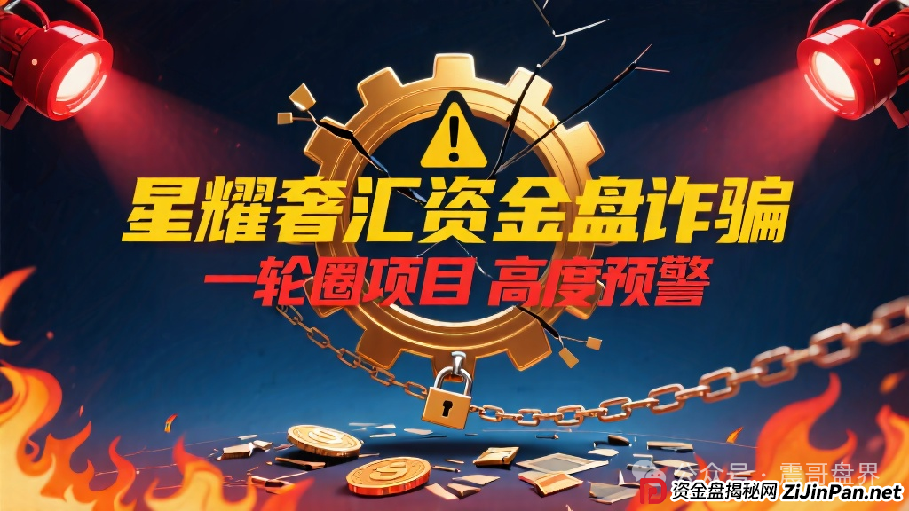 星耀奢汇资金盘诈骗，一轮圈的项目，高度预警(1)