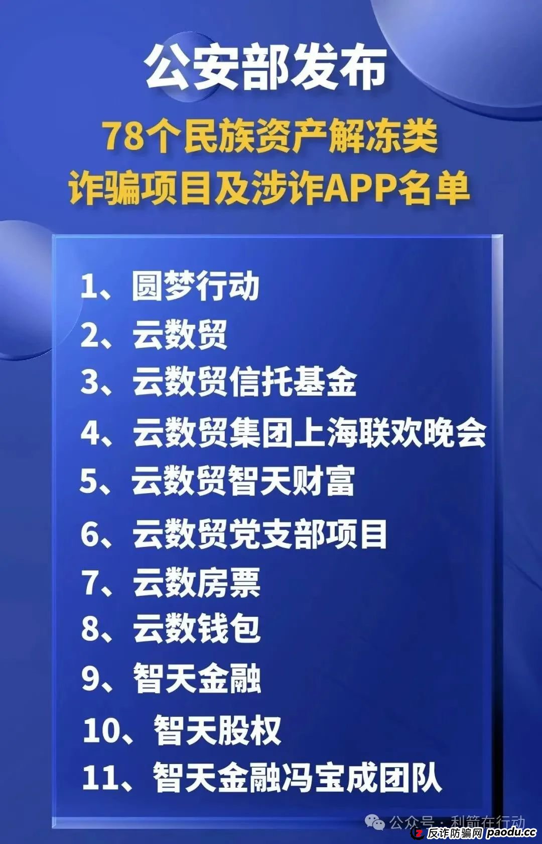 警惕“云数贸”，五行币！都是诈骗项目！