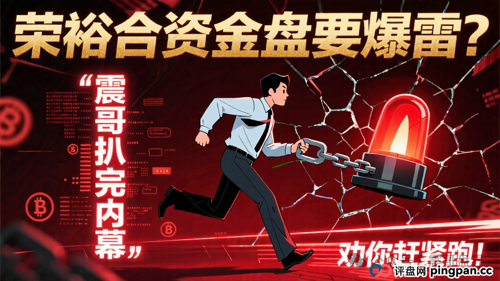 荣裕合平台能撑多久！荣裕合资金盘要爆雷？震哥扒完内幕劝你赶紧跑！