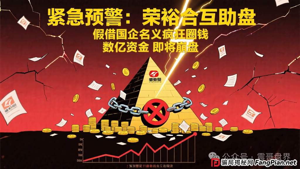 震哥紧急预警：荣裕合互助盘假借国企名义疯狂圈钱数亿，马上要崩盘