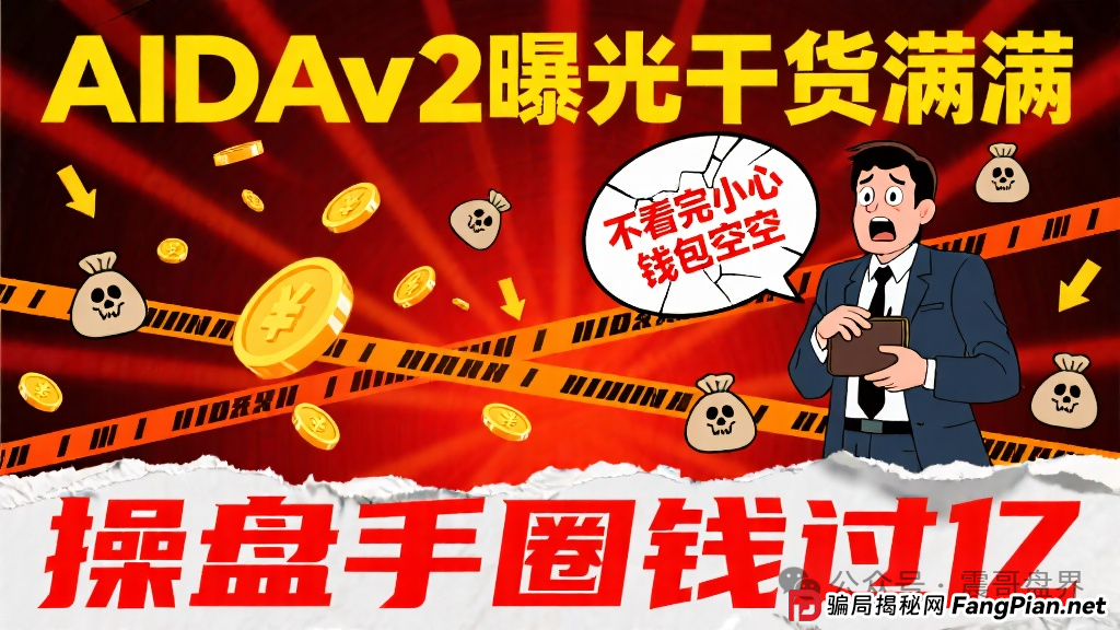 AIDAv2曝光干货满满，不看完小心钱包空空，操盘手圈钱过亿