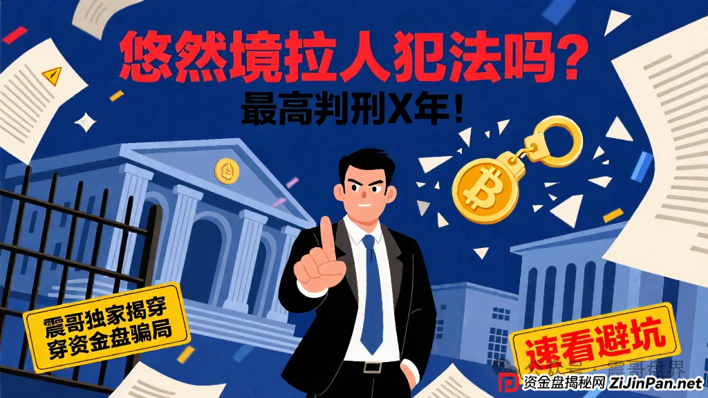 悠然境拉人犯法吗？最高判刑X年！震哥独家揭穿资金盘骗局，速看避坑