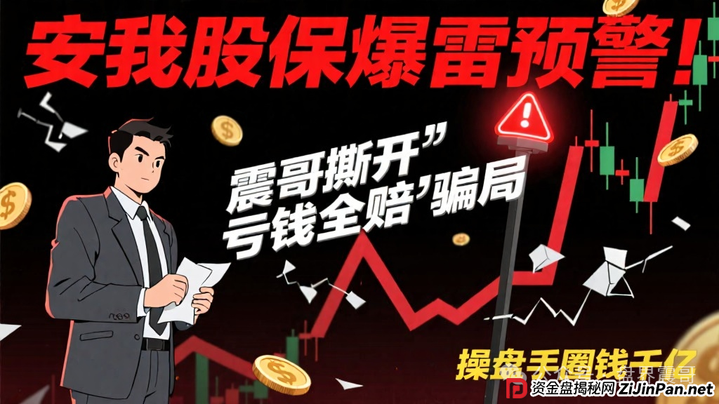 安我股保爆雷预警！震哥撕开“亏钱全赔”骗局，操盘手圈钱千亿