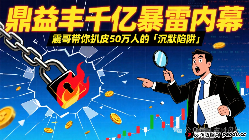 【独家】鼎益丰千亿暴雷内幕：震哥带你扒皮50万人的“沉默陷阱”