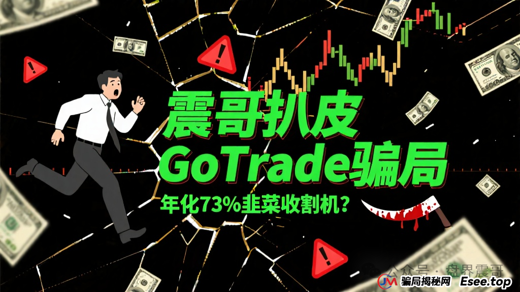 震哥扒皮GoTrade骗局:年化73%的韭菜收割机?