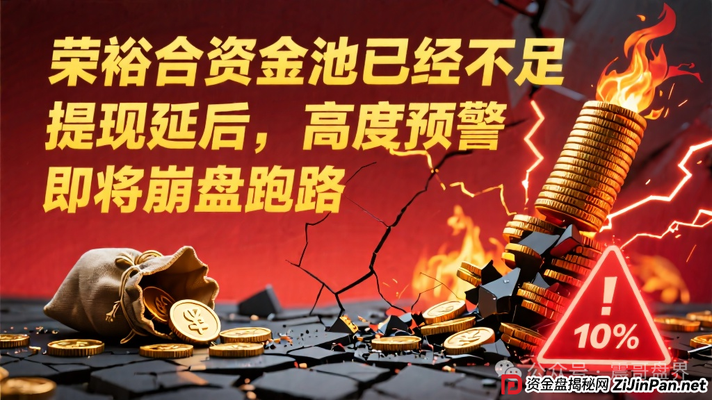 荣裕合资金池已经不足提现延后，高度预警，即将崩盘跑路(1)