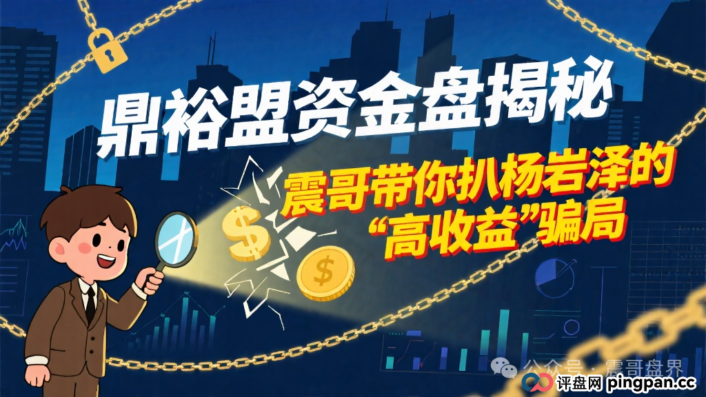 鼎裕盟杨岩泽合法吗?鼎裕盟资金盘揭秘，震哥带你扒杨岩泽的“高收益”骗局(1)