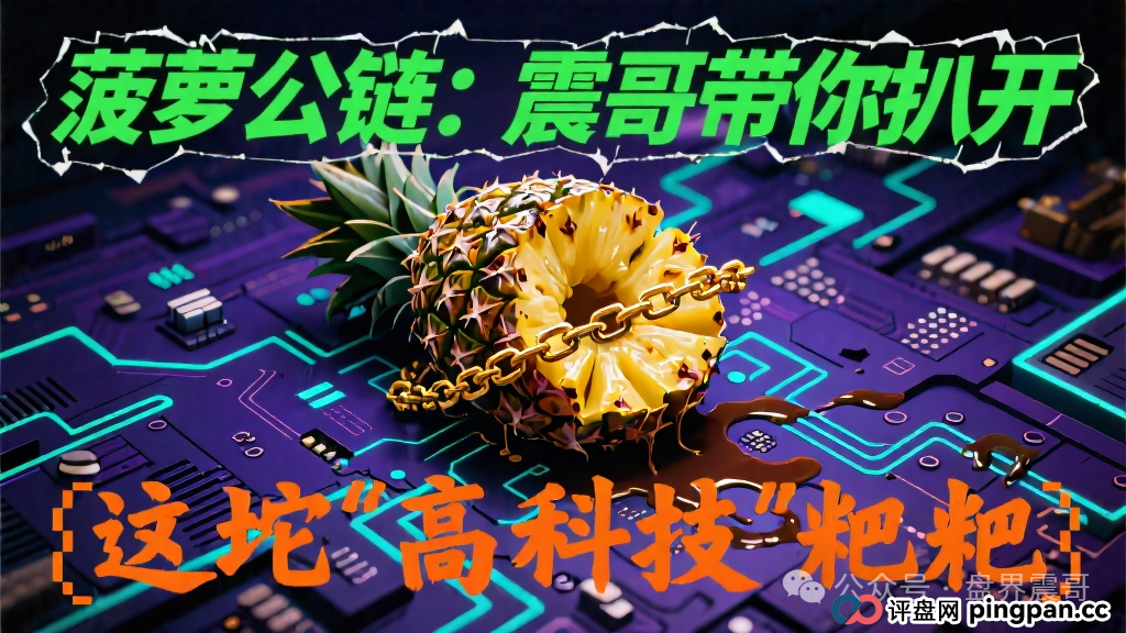 菠萝公链（PSC）：震哥带你扒开这坨“高科技”粑粑(1)