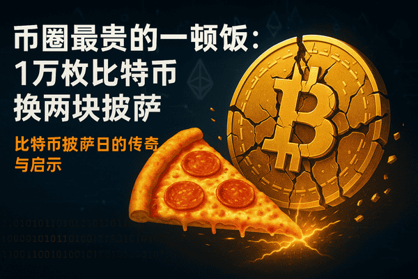 1万枚比特币换两块披萨：史上最贵一顿饭背后的荒诞真相(1)