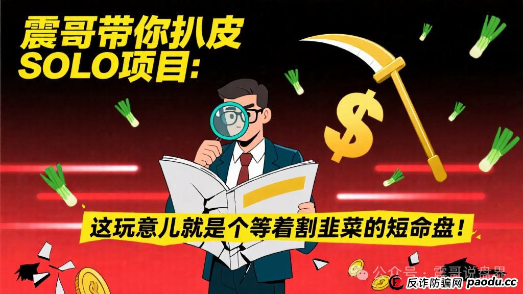 扒皮SOLO项目：这玩意儿就是个等着割韭菜的短命盘！(1)