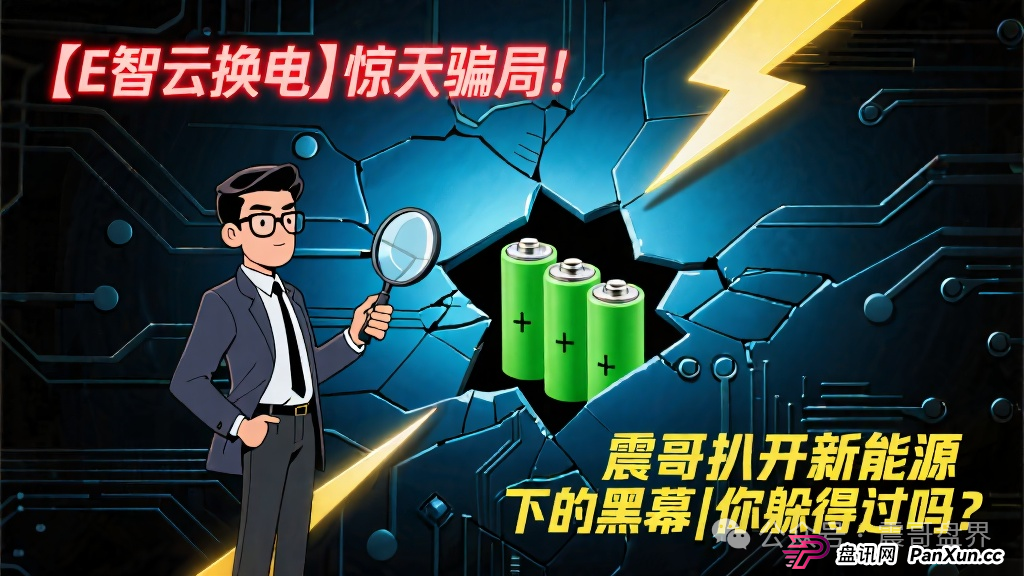 【E智云换电】惊天骗局！震哥扒开新能源外衣下的黑幕，这些你躲得过吗？(1)