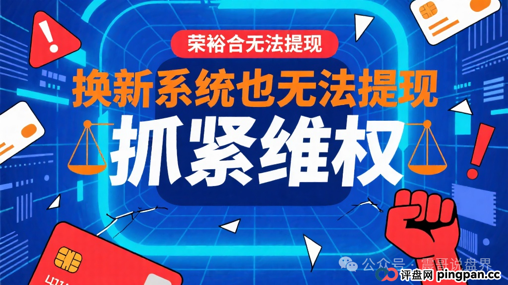 荣裕合合法吗？荣裕合无法提现，换新系统也无法提现，抓紧维权(1)
