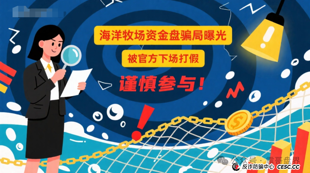 海洋牧场资金盘骗局曝光，被官方下场打假，谨慎参与！(1)