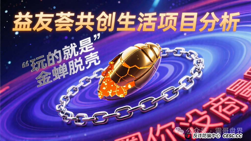 益友荟共创生活项目分析，玩的就是金蝉脱壳，圈你没商量(1)