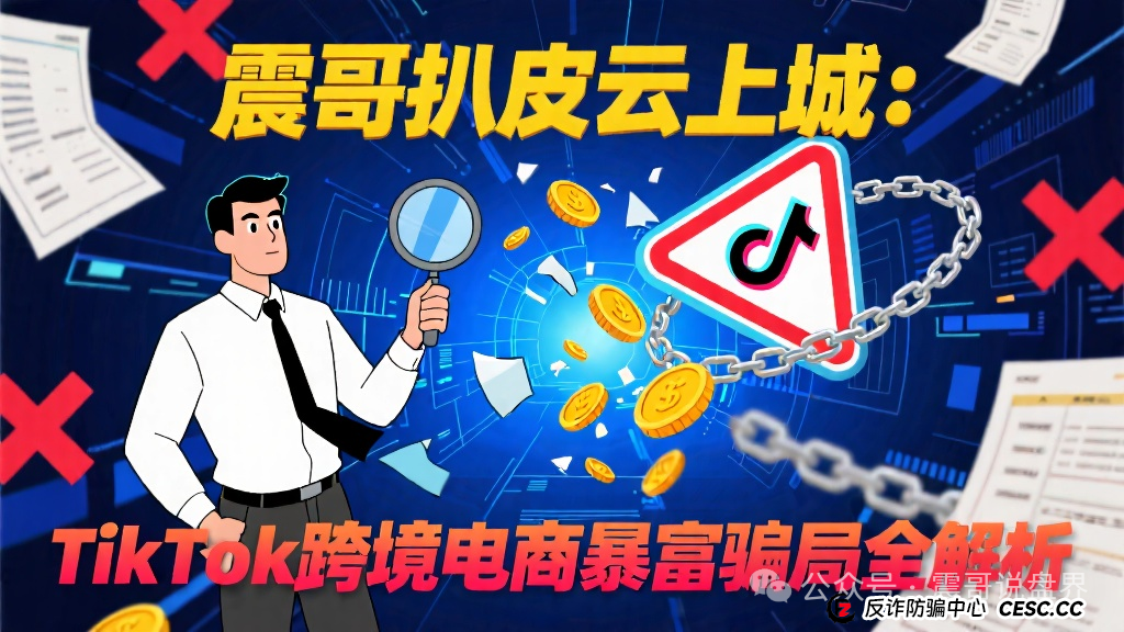扒皮云上城：TikTok跨境电商的暴富骗局全解析(1)