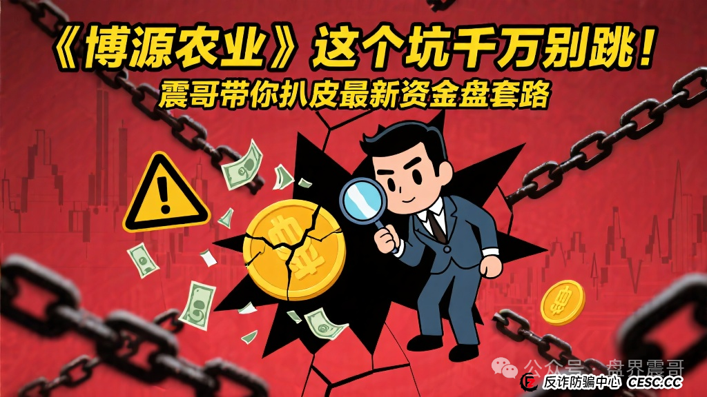 《博源农业》这个坑千万别跳！震哥带你扒皮最新资金盘套路(1)