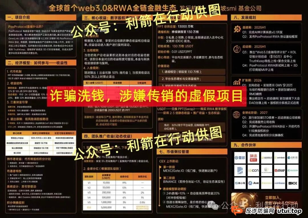 警惕！中国福币，小米稳定币，玉山金控，PaxProtocol...这8个互联网项目都是挖坑设套的骗局！赶紧远离，赶紧跑！(14)