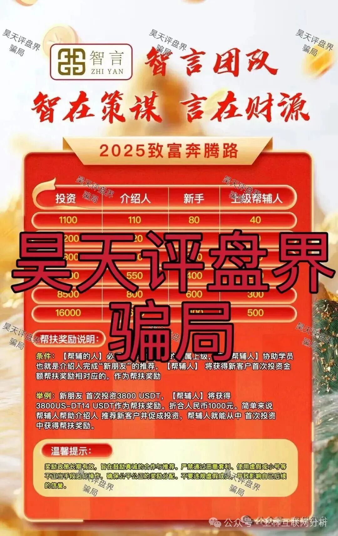11月5日曝光:最新资金盘项目骗局,《智言团队,百汇通公会,泛亚联盟,新创人SCEA》随时可能卷钱跑路!(1) 11月5日曝光:最新资金盘项目骗局,《智言团队,百汇通公会,泛亚联盟,新创人SCEA》随时可能卷钱跑路!(1)