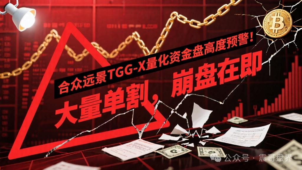 合众远景TGG-X量化资金盘高度预警！大量单割，崩盘在即