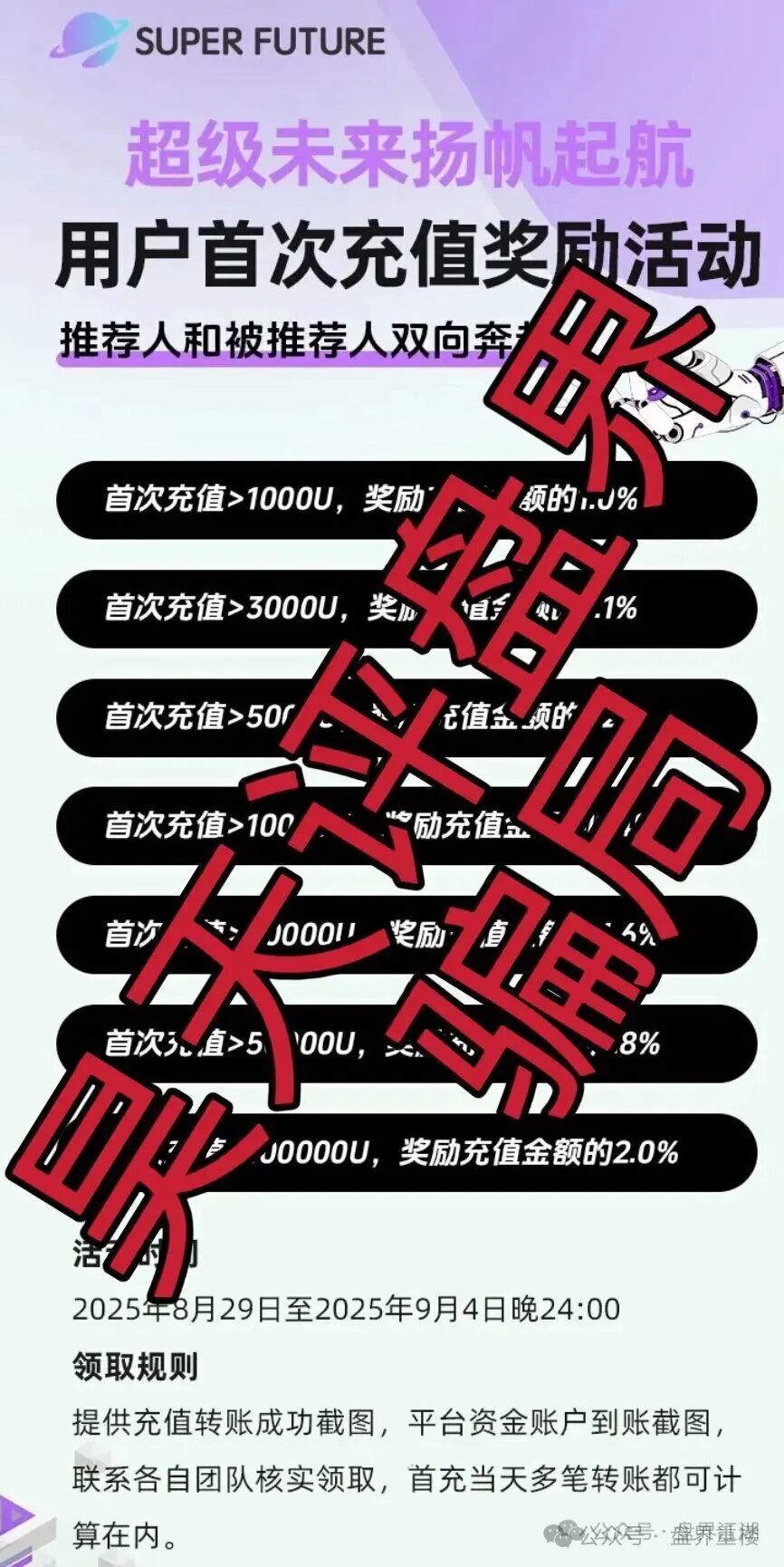 超级未来Super Future AI算力租赁分红类资金盘骗局，高度预警，抓紧远离！(3)