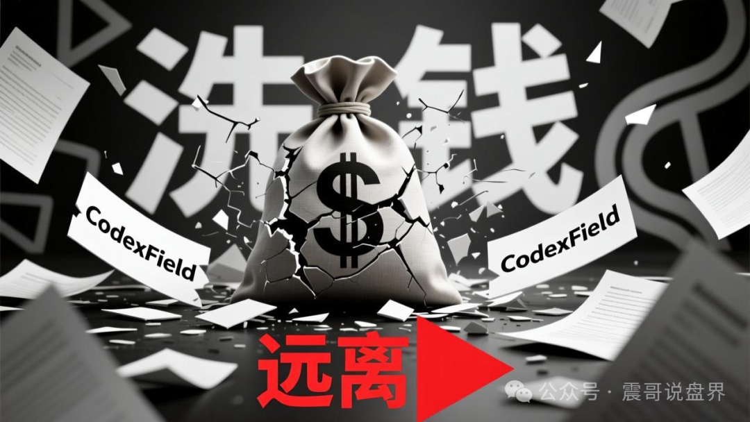 CodexField资金盘骗局，操盘团队之前干洗钱的，看见远离
