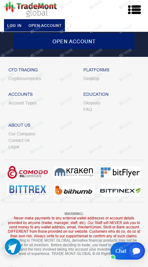 曝光TRADE MONT GLOBAL外汇黑平台(2)
