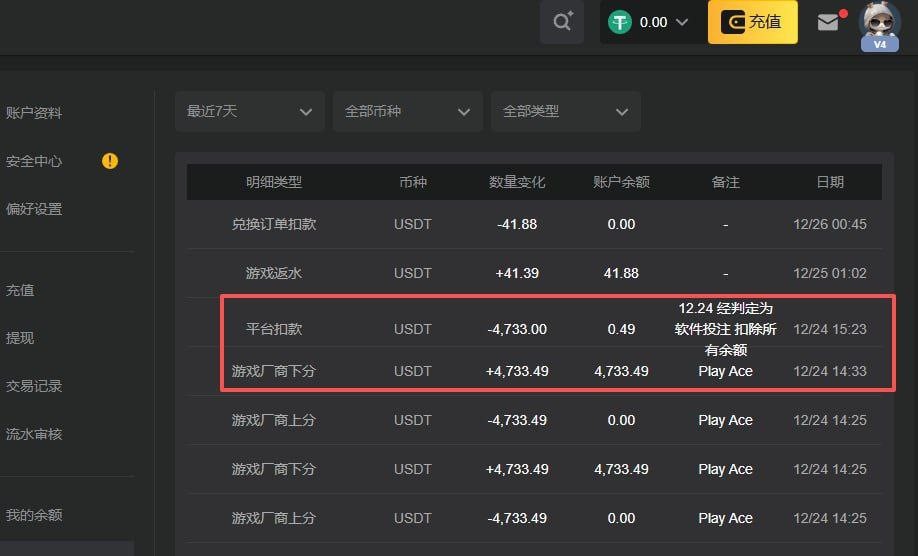 曝光新币体育拒绝提现并扣款(5)