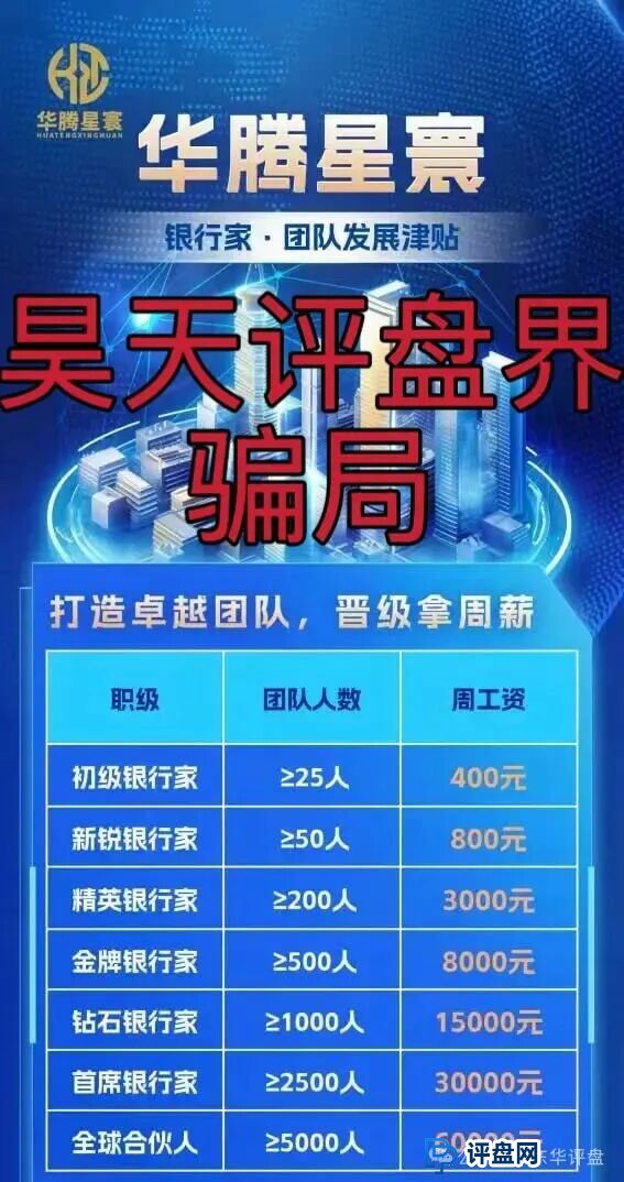 华腾星寰分红类资金盘骗局，单割了2千多名会员，典型的杀猪盘，高度预警，即将崩盘跑路！(4)
