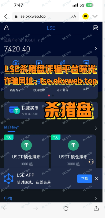 LSE是杀猪盘，请远离！