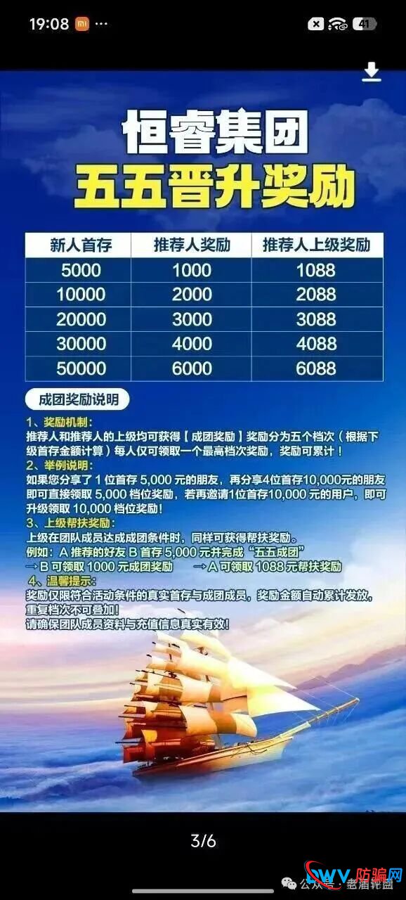 恒睿集团骗局预警：高薪推广实为资金盘收割(4)