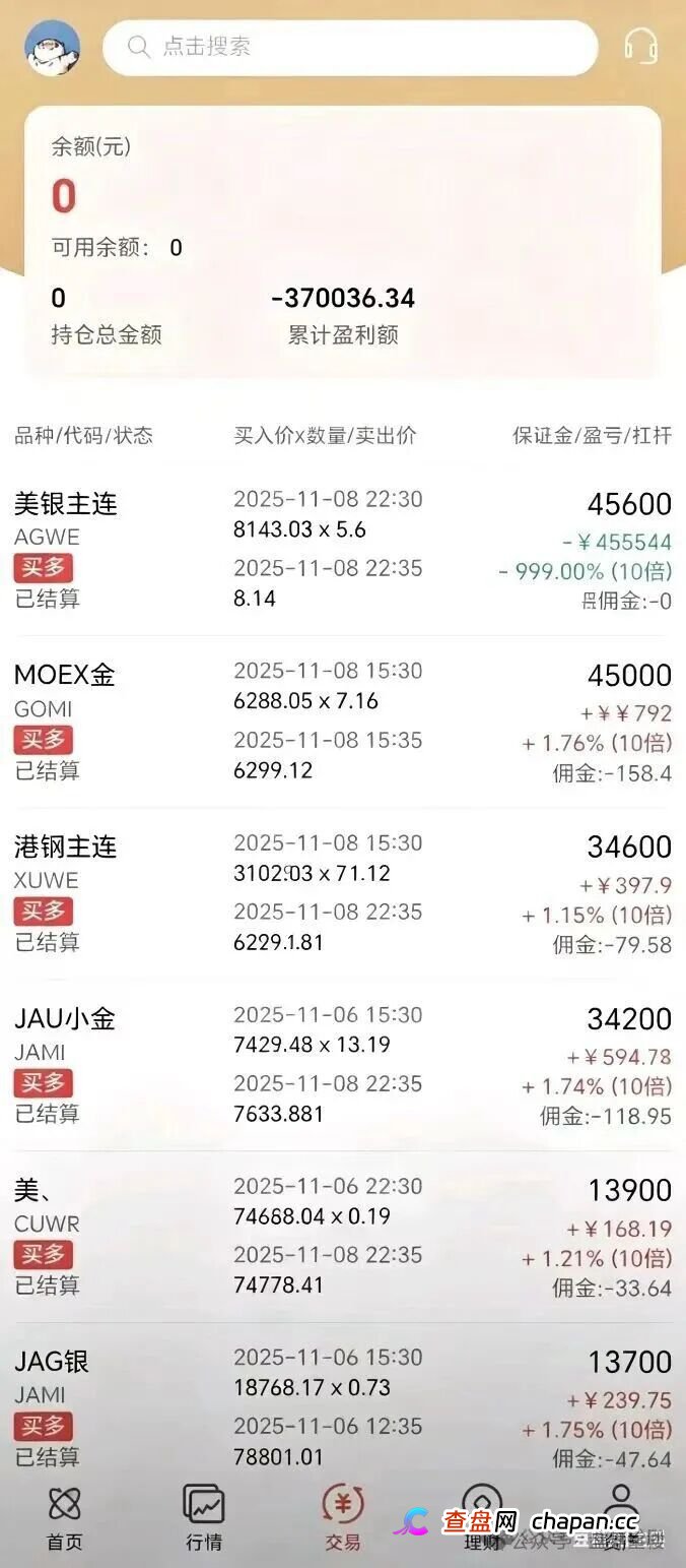 鸿运万交所带单期货骗局，虚假带单收割无数，切勿再当接盘侠(3)