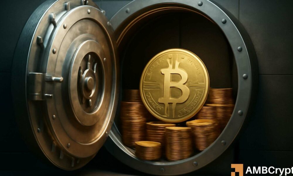 BTC濒临崩溃：供应消失预示着波动风暴(1)